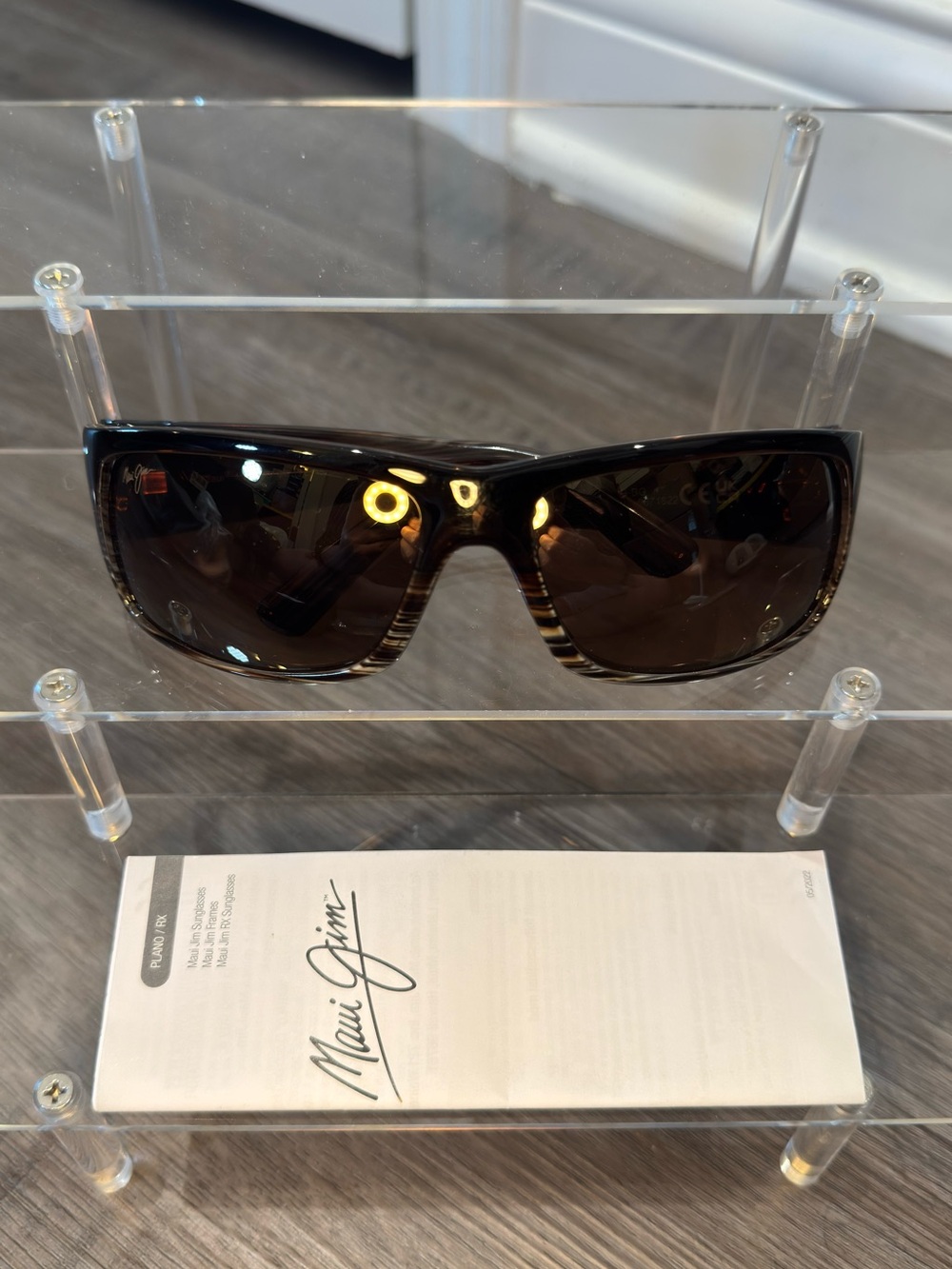 Maui Jim World Cup Wrap Polarized Sunglasses - Picture 4 of 12